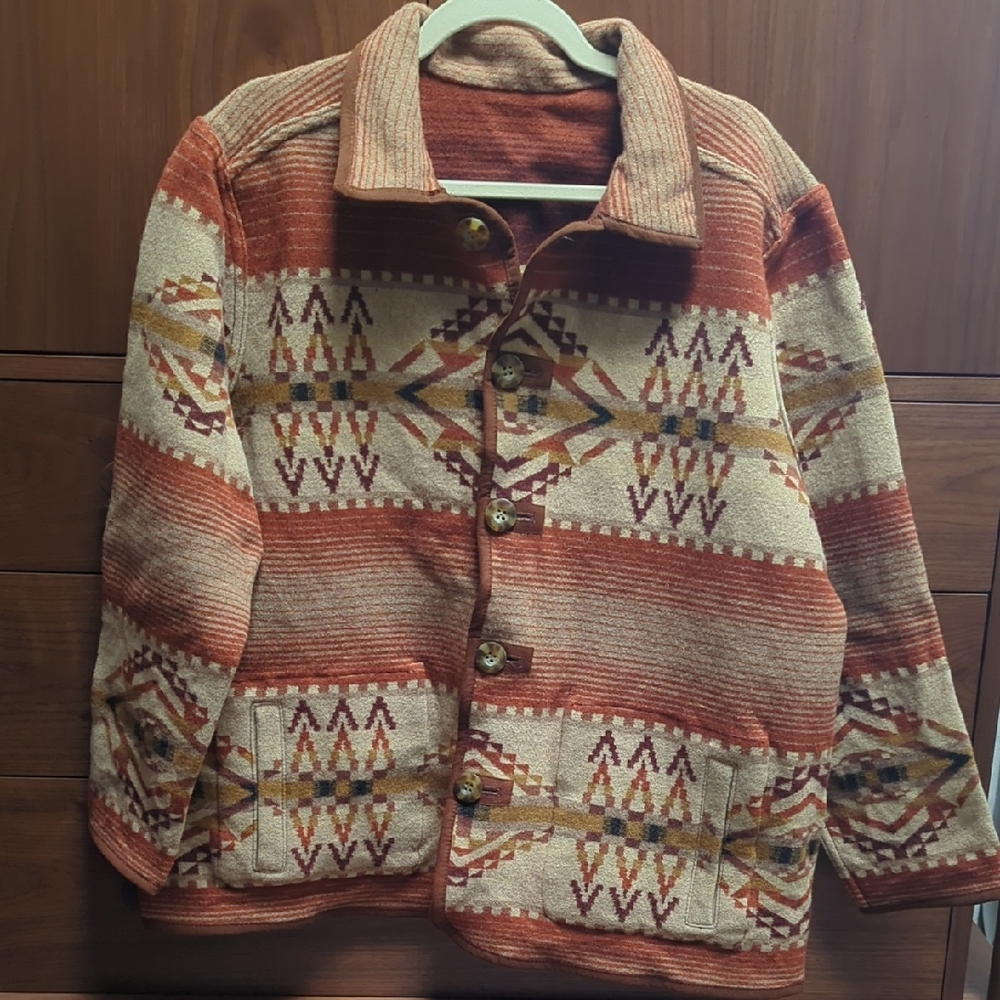 Pendleton Beacon Rock Wool Reversible Chore Coat - image 3